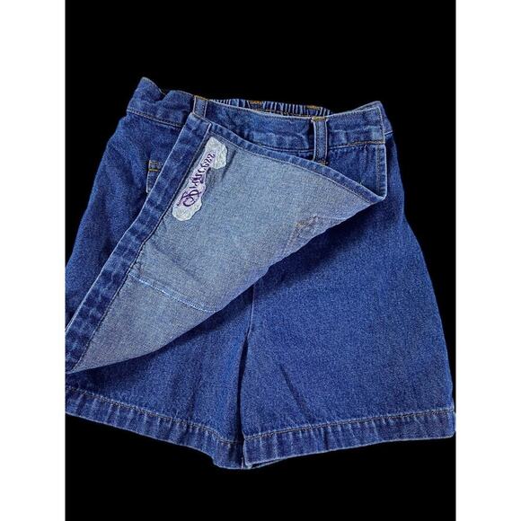 Vintage Disney Store Girls Skort Skirt Jean Denim PRINCESS Size 4 5 Y2K 2000s - Picture 4 of 8